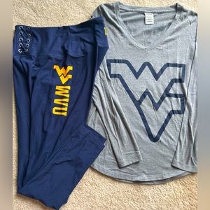 Pink WVU Outfit